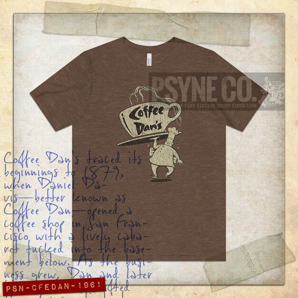 Coffee Dan’s 1961 Vintage Men's T-Shirt