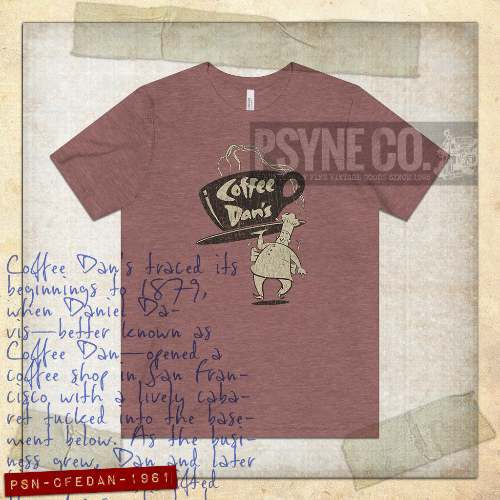Coffee Dan’s 1961 Vintage Men's T-Shirt