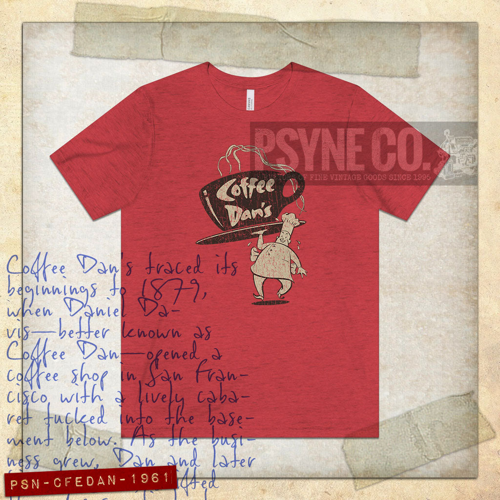Coffee Dan’s 1961 Vintage Men's T-Shirt