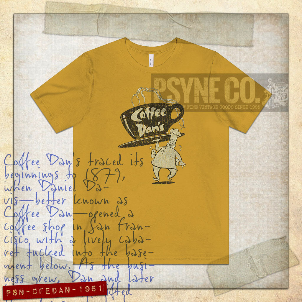 Coffee Dan’s 1961 Vintage Men's T-Shirt