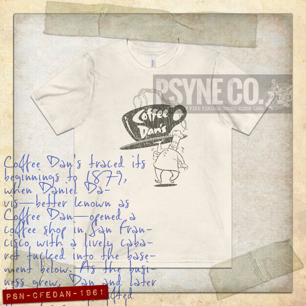 Coffee Dan’s 1961 Vintage Men's T-Shirt