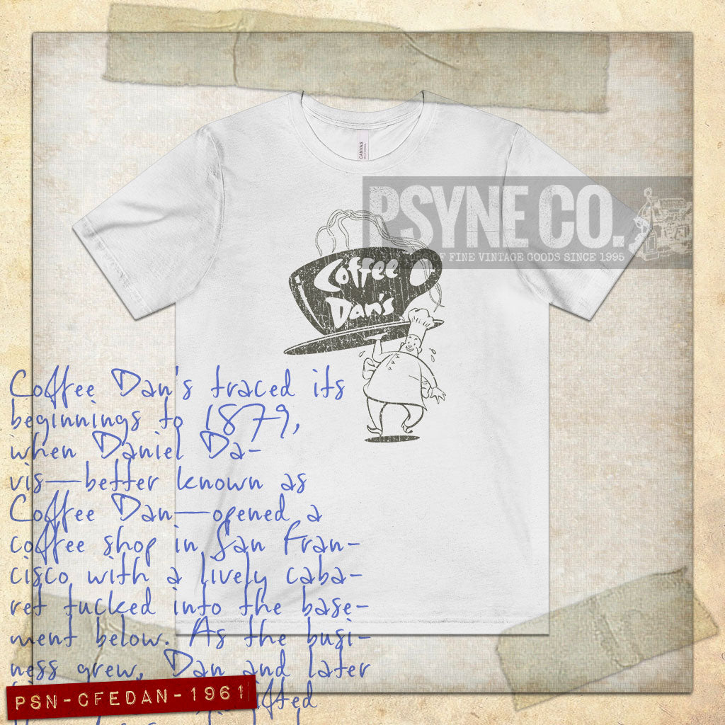 Coffee Dan’s 1961 Vintage Men's T-Shirt