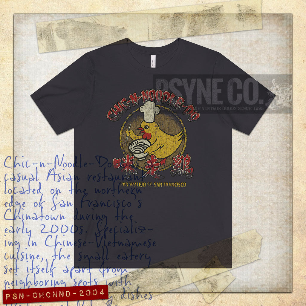 Chic-n-Noodle-Do 2004 Vintage Men's T-Shirt