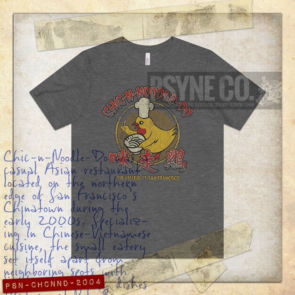 Chic-n-Noodle-Do 2004 Vintage Men's T-Shirt