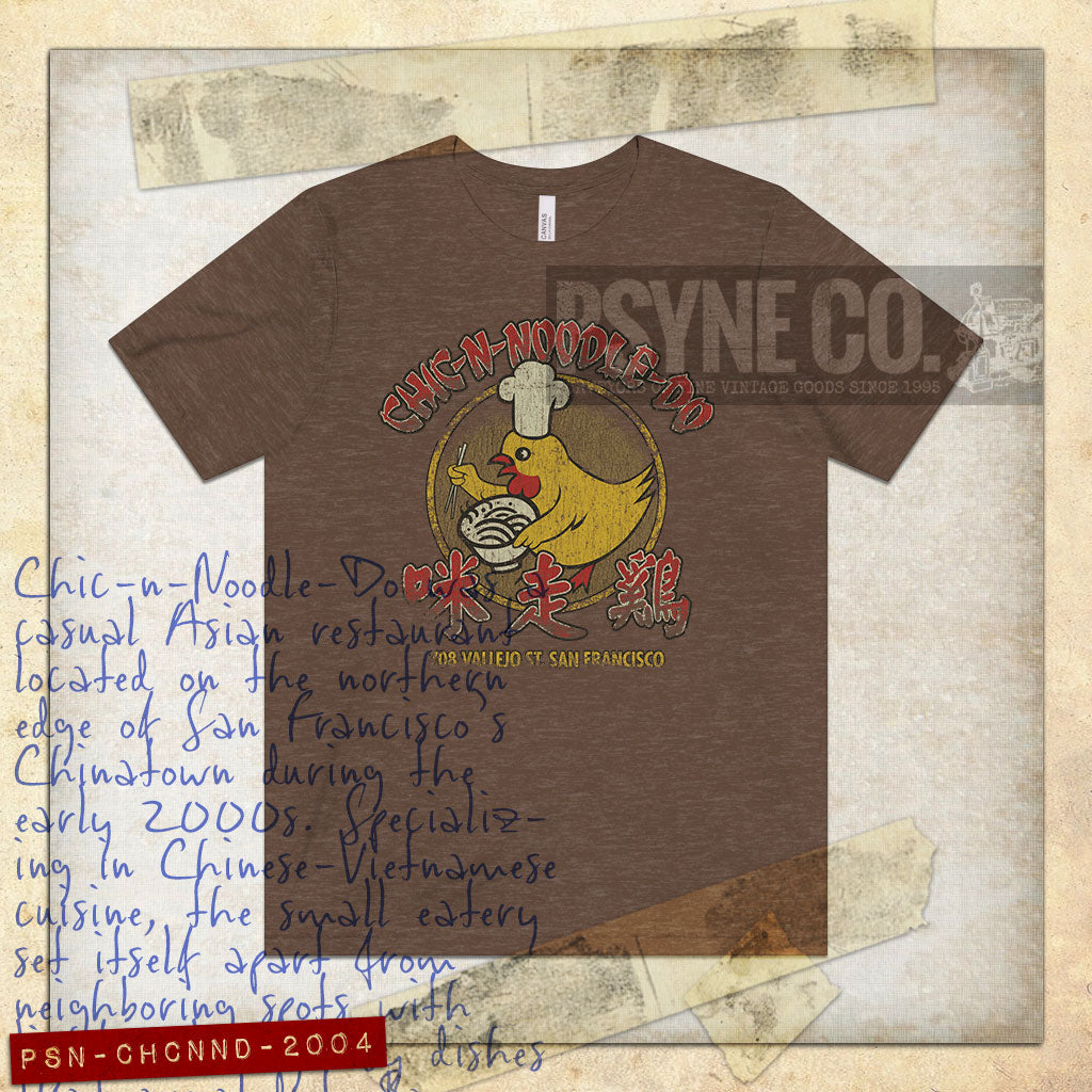 Chic-n-Noodle-Do 2004 Vintage Men's T-Shirt