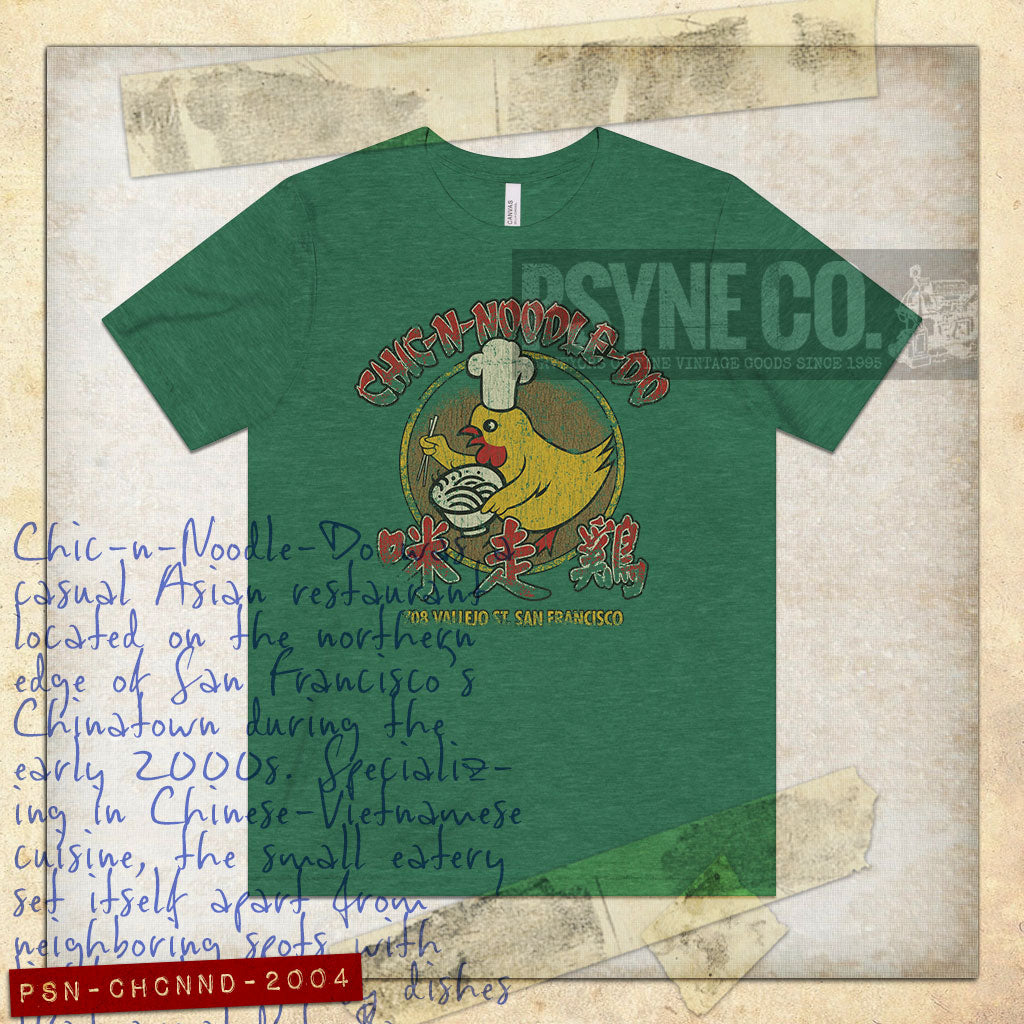 Chic-n-Noodle-Do 2004 Vintage Men's T-Shirt