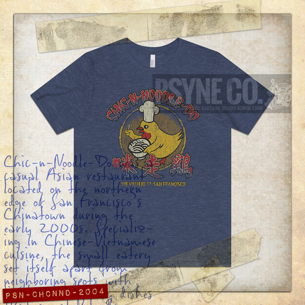 Chic-n-Noodle-Do 2004 Vintage Men's T-Shirt