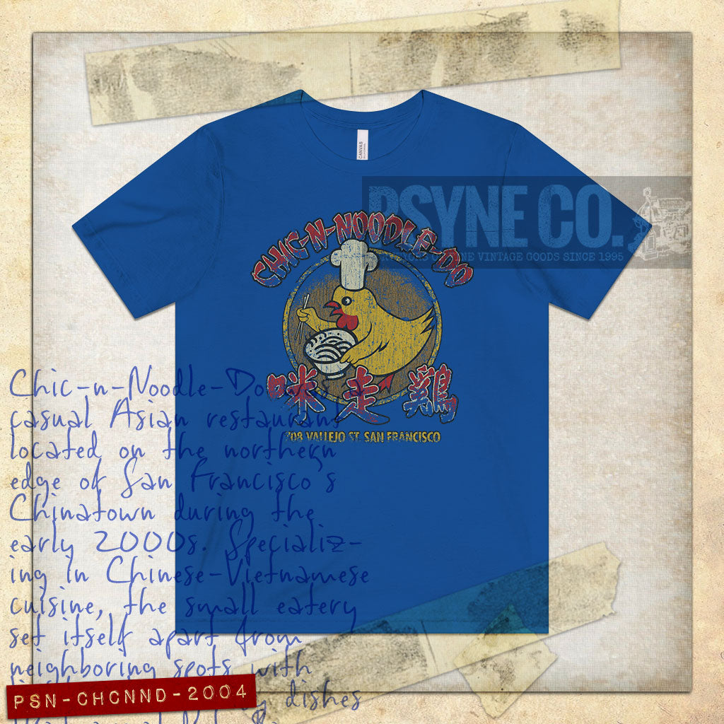 Chic-n-Noodle-Do 2004 Vintage Men's T-Shirt