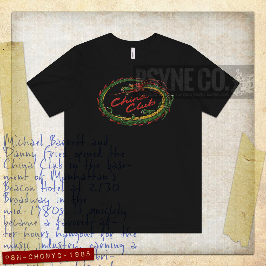 China Club NYC 1985 Vintage Men's T-Shirt