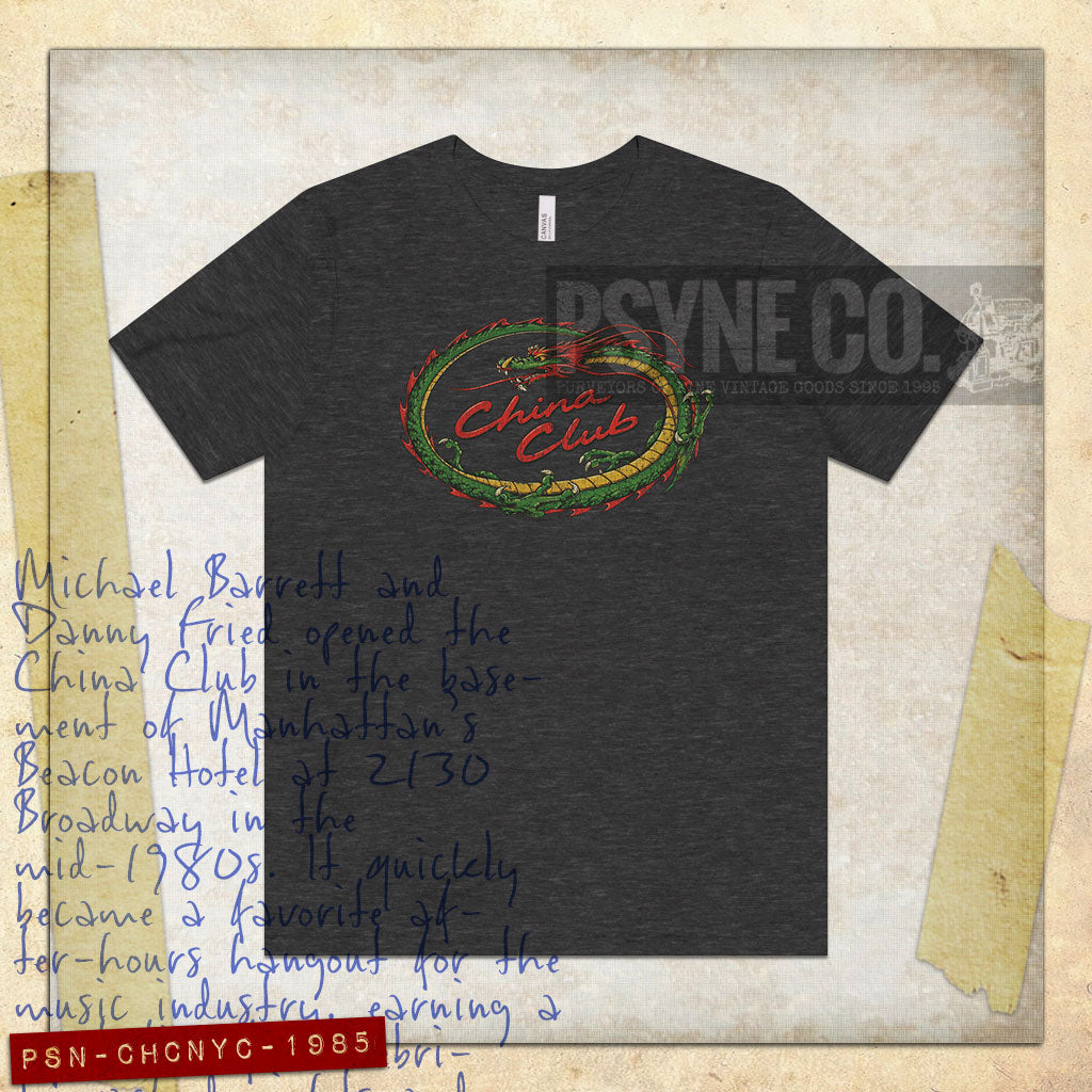 China Club NYC 1985 Vintage Men's T-Shirt