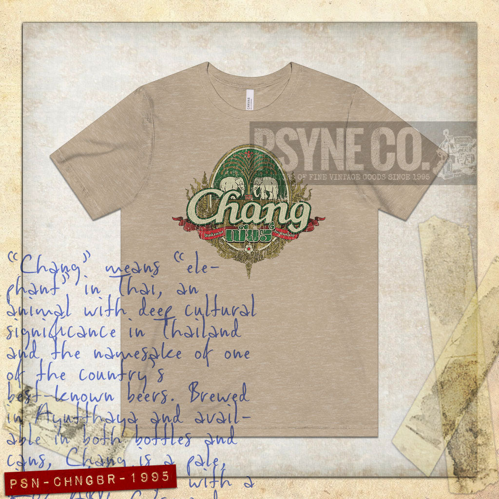 Chang Beer Thailand 1995 Vintage Men's T-Shirt