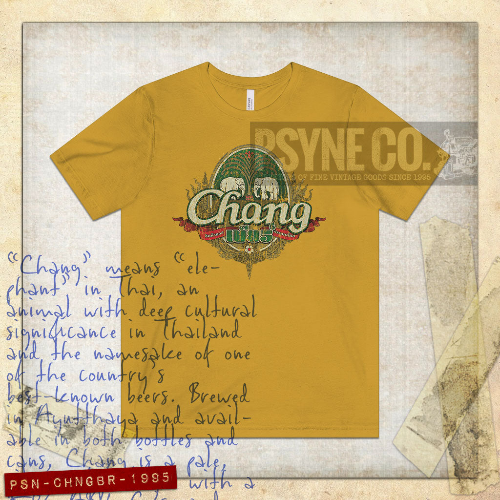 Chang Beer Thailand 1995 Vintage Men's T-Shirt