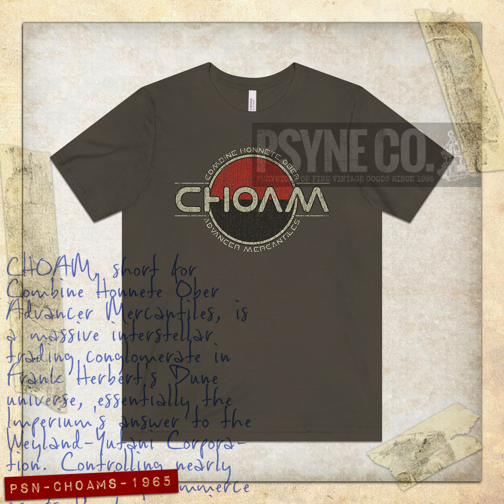 CHOAM - Combine Honnete Ober Advancer Mercantiles 1965 Vintage Men's T-Shirt