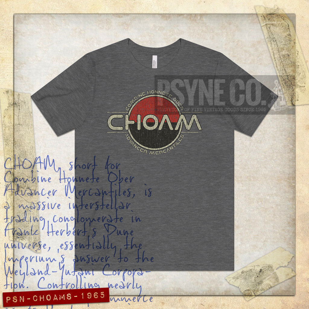 CHOAM - Combine Honnete Ober Advancer Mercantiles 1965 Vintage Men's T-Shirt