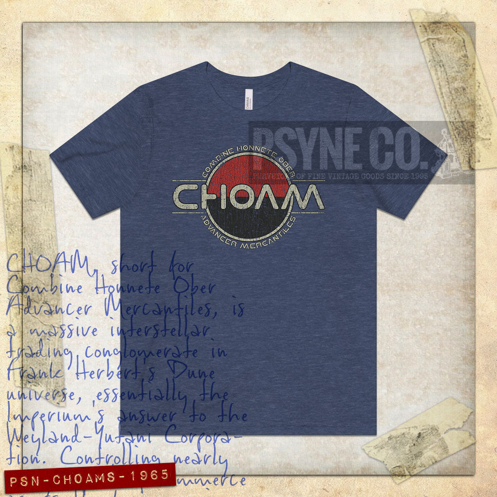 CHOAM - Combine Honnete Ober Advancer Mercantiles 1965 Vintage Men's T-Shirt