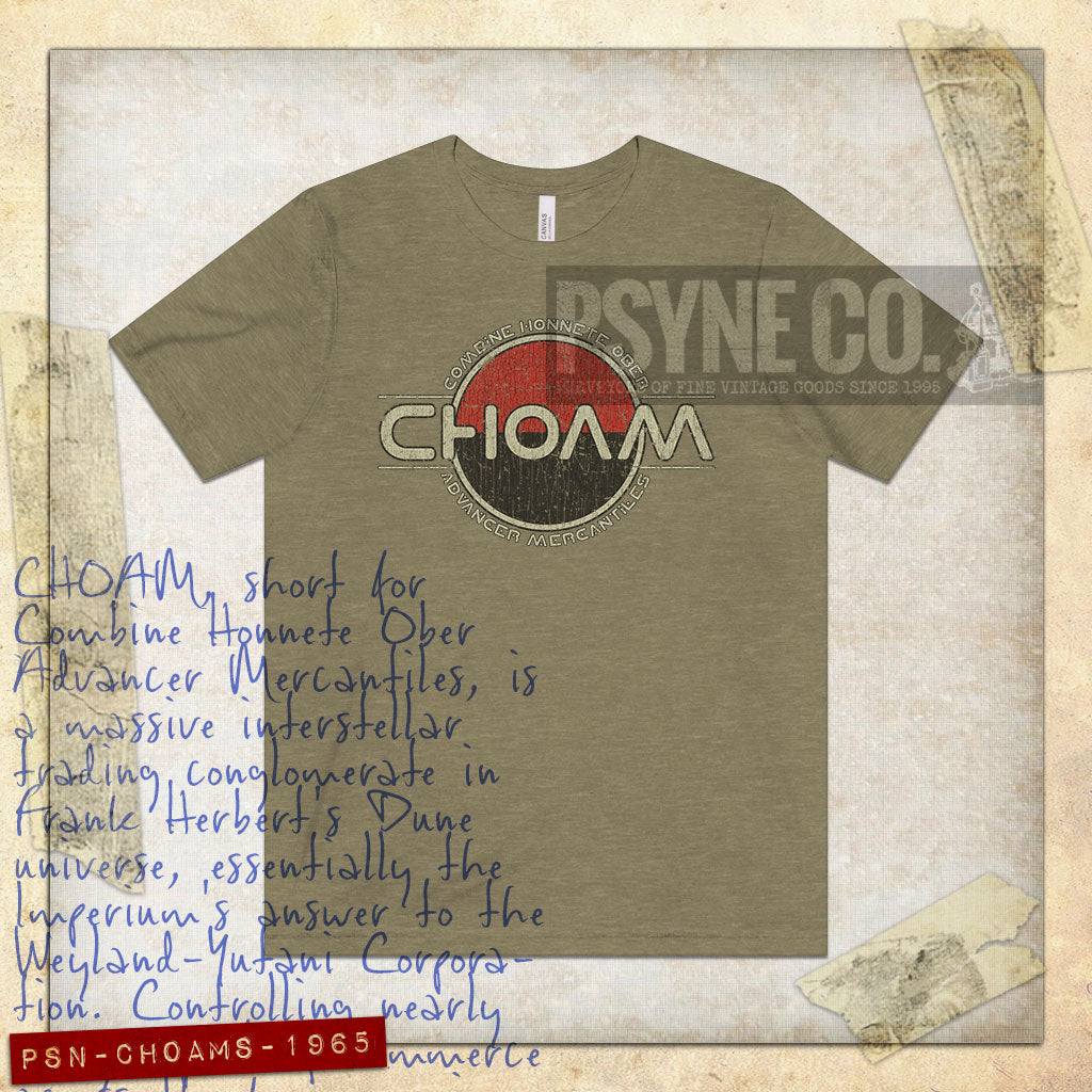 CHOAM - Combine Honnete Ober Advancer Mercantiles 1965 Vintage Men's T-Shirt