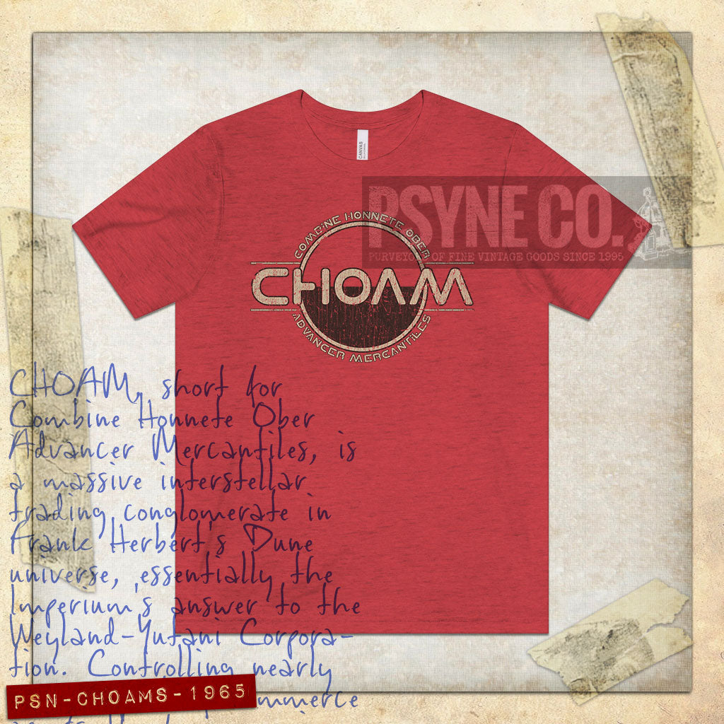 CHOAM - Combine Honnete Ober Advancer Mercantiles 1965 Vintage Men's T-Shirt
