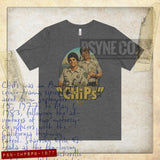 CHiPs Ponch & Baker 1977 Vintage Men's T-Shirt