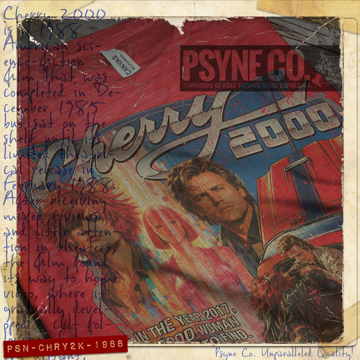 Cherry 2000 Theatrical 1988 Vintage Men's T-Shirt
