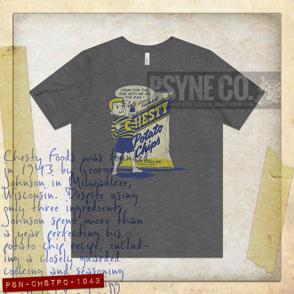 Chesty Potato Chips 1943 Vintage Men's T-Shirt
