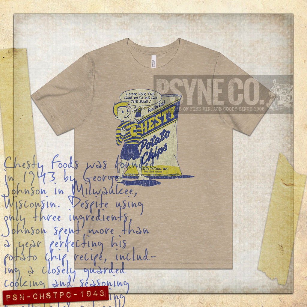 Chesty Potato Chips 1943 Vintage Men's T-Shirt