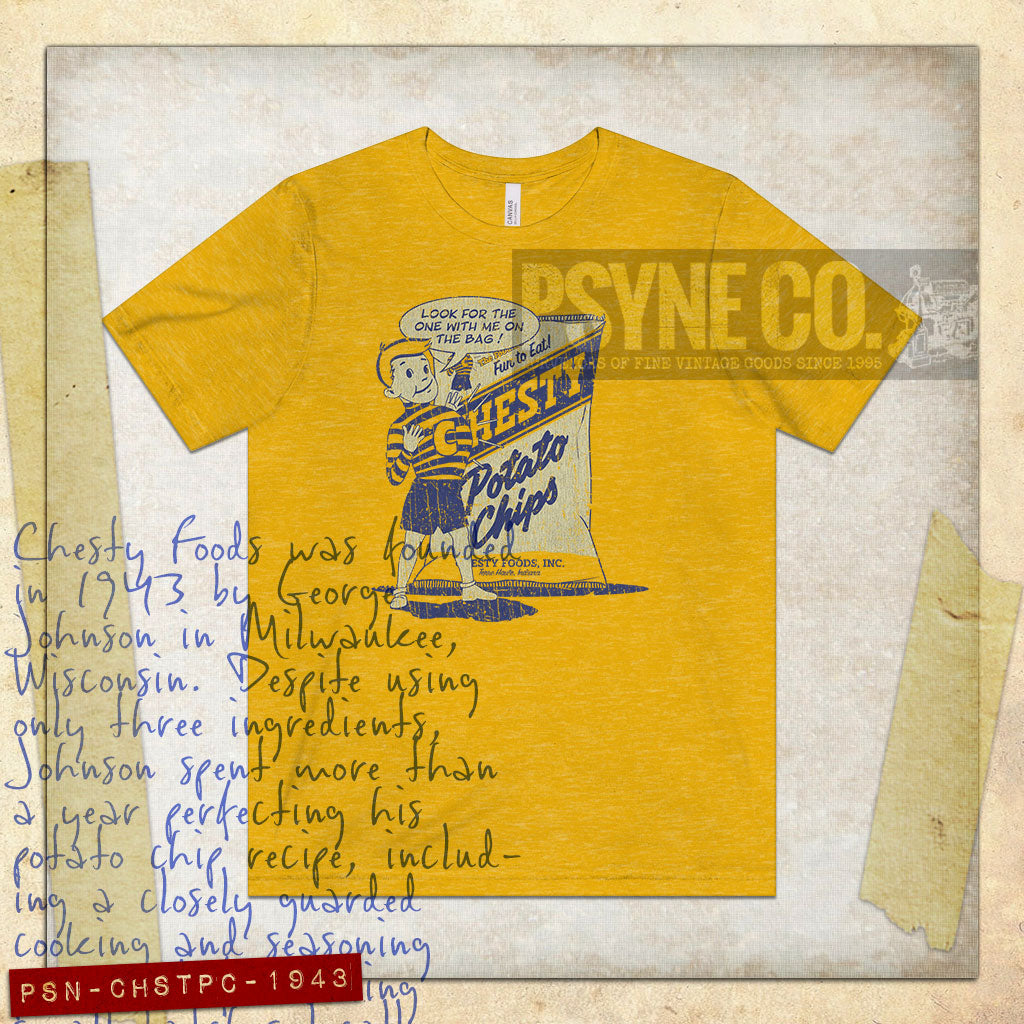 Chesty Potato Chips 1943 Vintage Men's T-Shirt