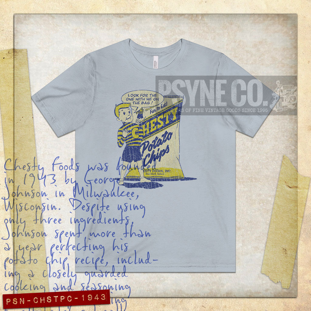 Chesty Potato Chips 1943 Vintage Men's T-Shirt