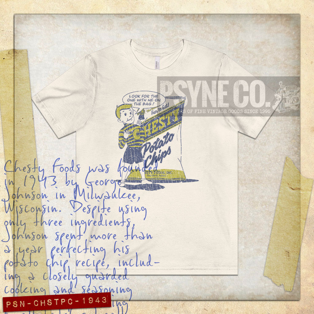 Chesty Potato Chips 1943 Vintage Men's T-Shirt
