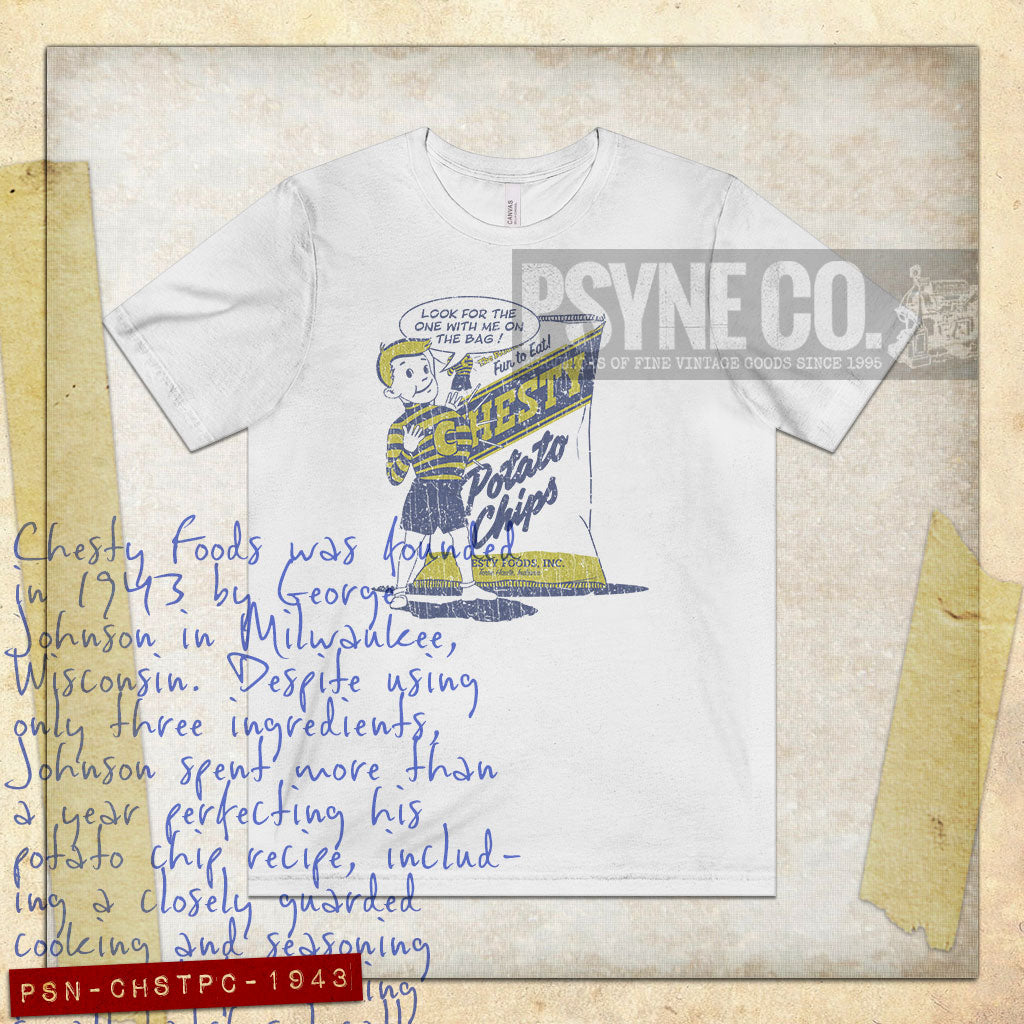 Chesty Potato Chips 1943 Vintage Men's T-Shirt