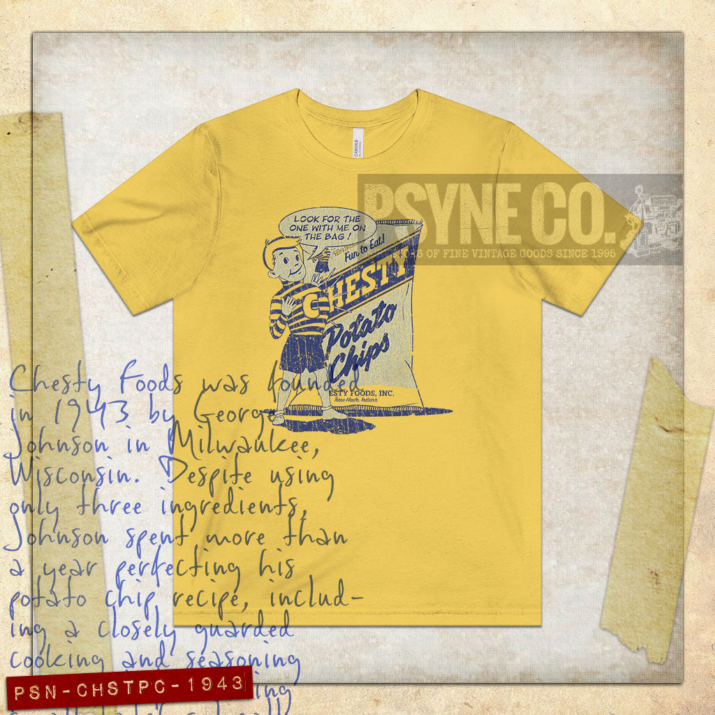 Chesty Potato Chips 1943 Vintage Men's T-Shirt