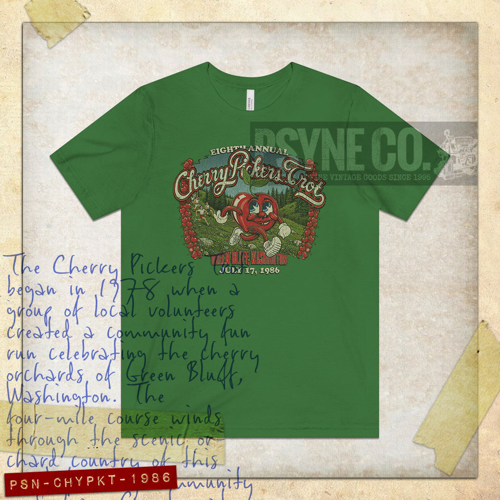Cherry Pickers Trot 1986 Vintage Men’s T-Shirt