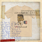 Censorship Is Unamerican 1990 Vintage Men's T-Shirt