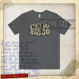 CKLW Big 30 Detroit 1970 Vintage Men's T-Shirt