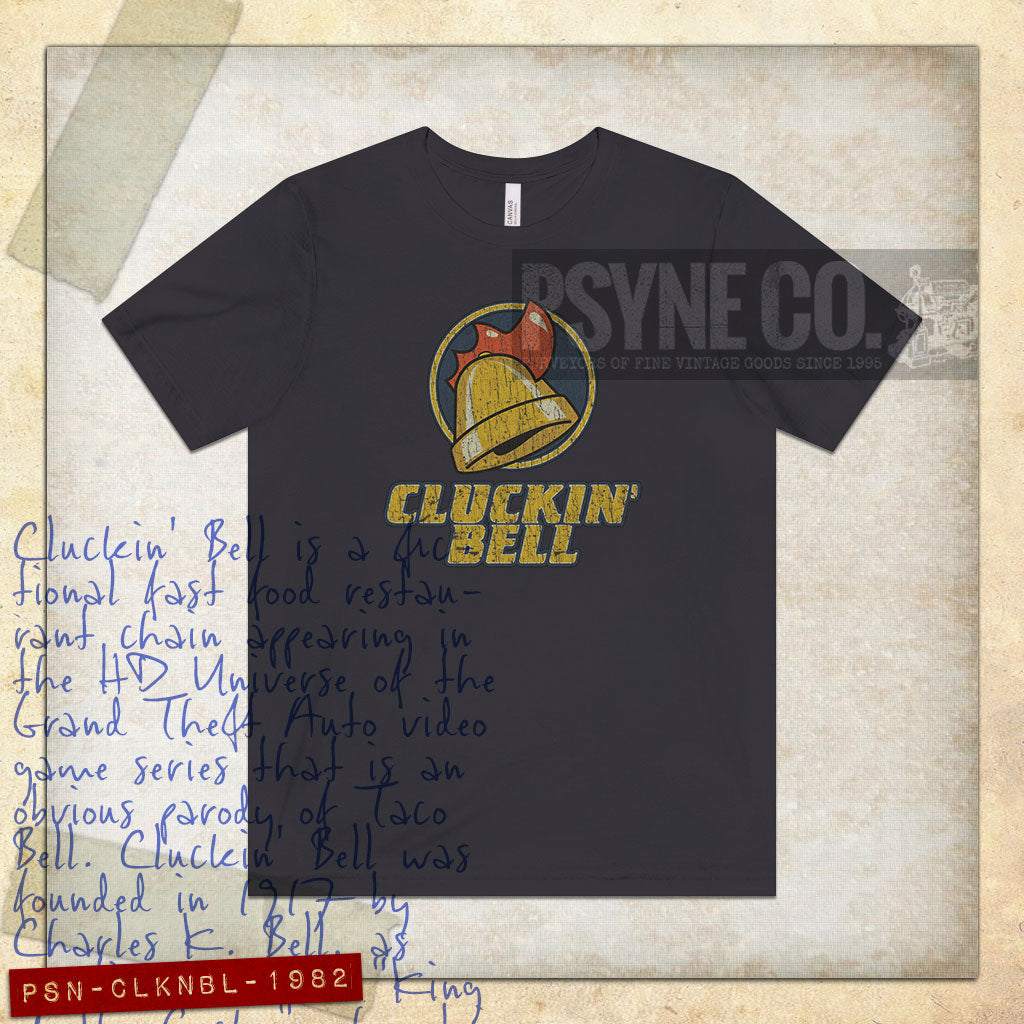 Cluckin' Bell 1982 Vintage Men's T-Shirt