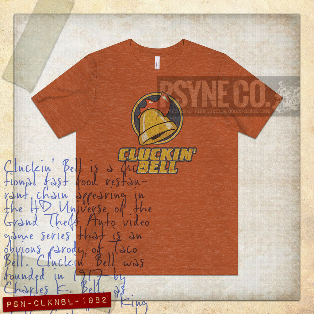 Cluckin' Bell 1982 Vintage Men's T-Shirt
