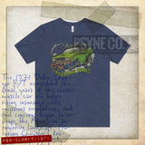 Challenger Feeding Time 1971 Vintage Men’s T-Shirt