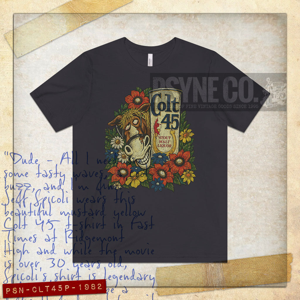 Colt 45 Party Mule 1982 Vintage Men's T-Shirt