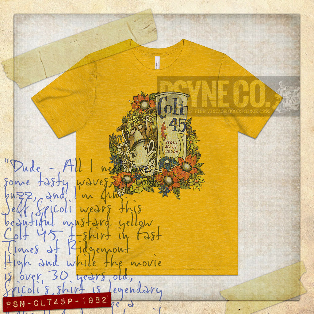 Colt 45 Party Mule 1982 Vintage Men's T-Shirt
