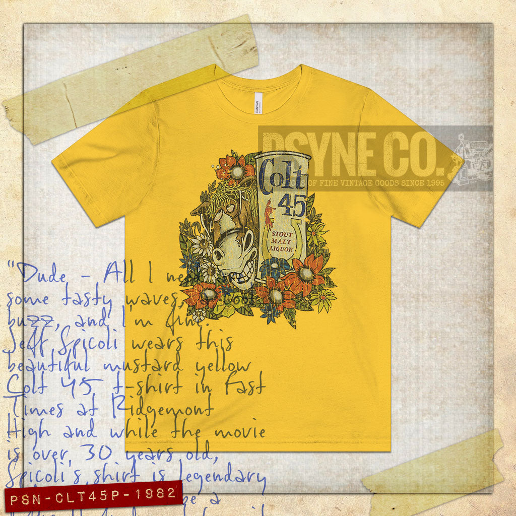 Colt 45 Party Mule 1982 Vintage Men's T-Shirt