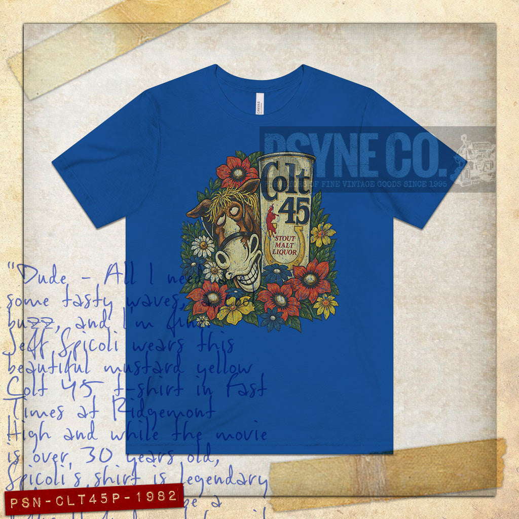 Colt 45 Party Mule 1982 Vintage Men's T-Shirt