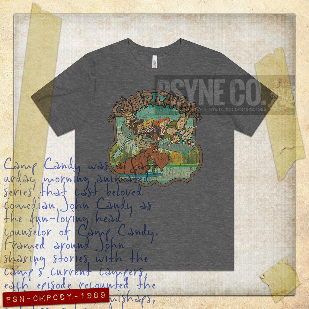Camp Candy 1989 Vintage Men’s T-Shirt