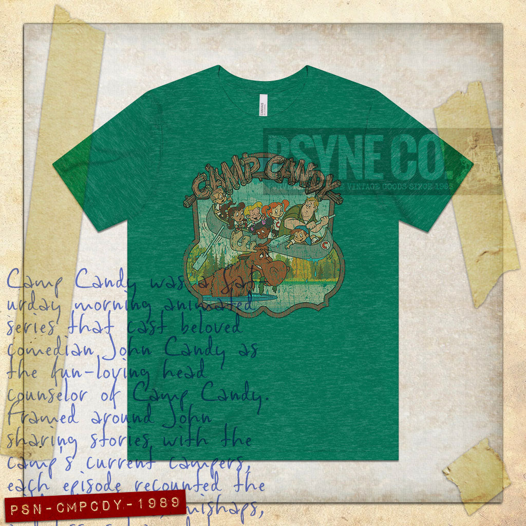 Camp Candy 1989 Vintage Men’s T-Shirt