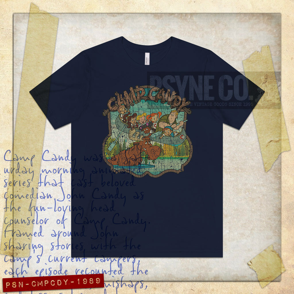 Camp Candy 1989 Vintage Men’s T-Shirt