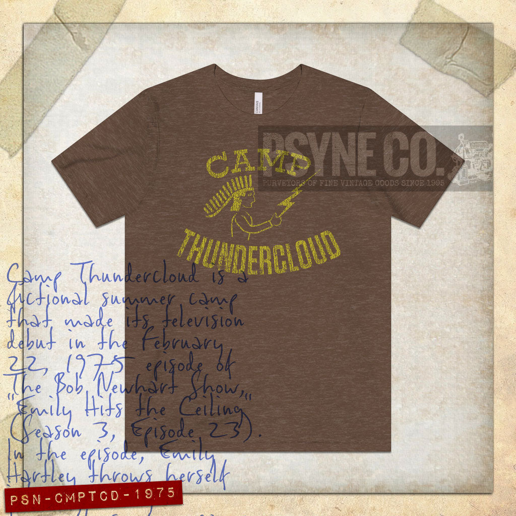 Camp Thundercloud 1975 Vintage Men's T-Shirt