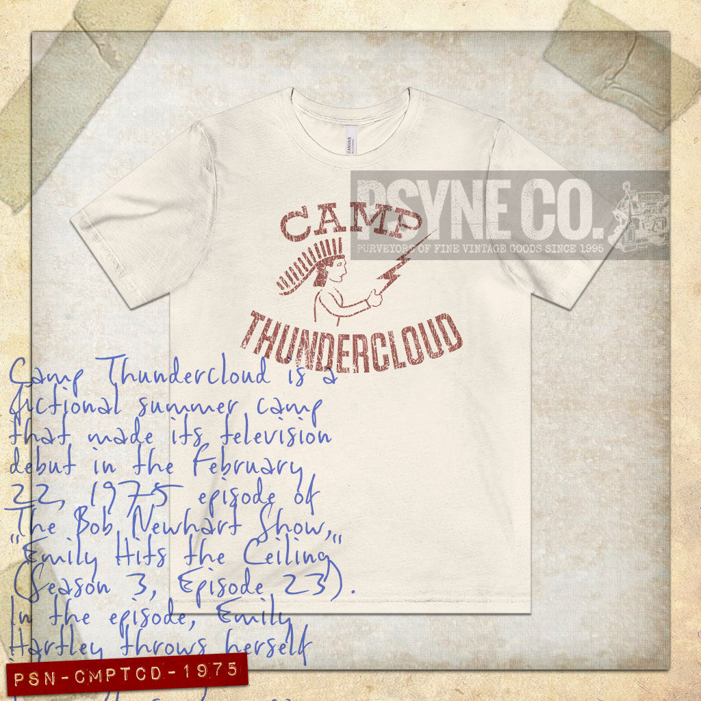 Camp Thundercloud 1975 Vintage Men's T-Shirt