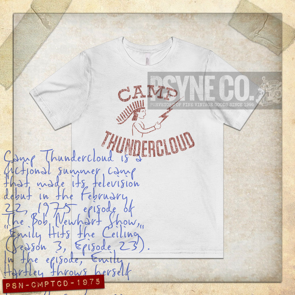 Camp Thundercloud 1975 Vintage Men's T-Shirt