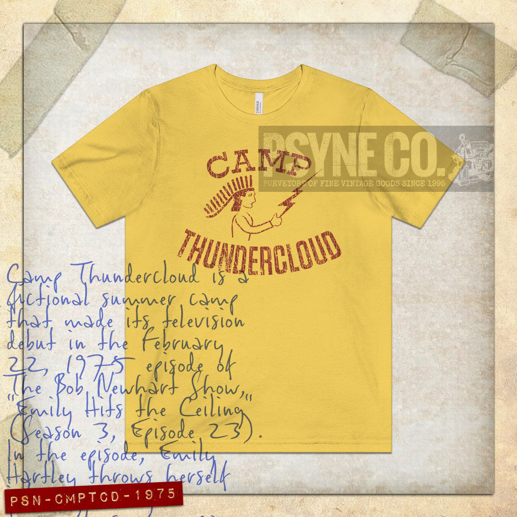Camp Thundercloud 1975 Vintage Men's T-Shirt