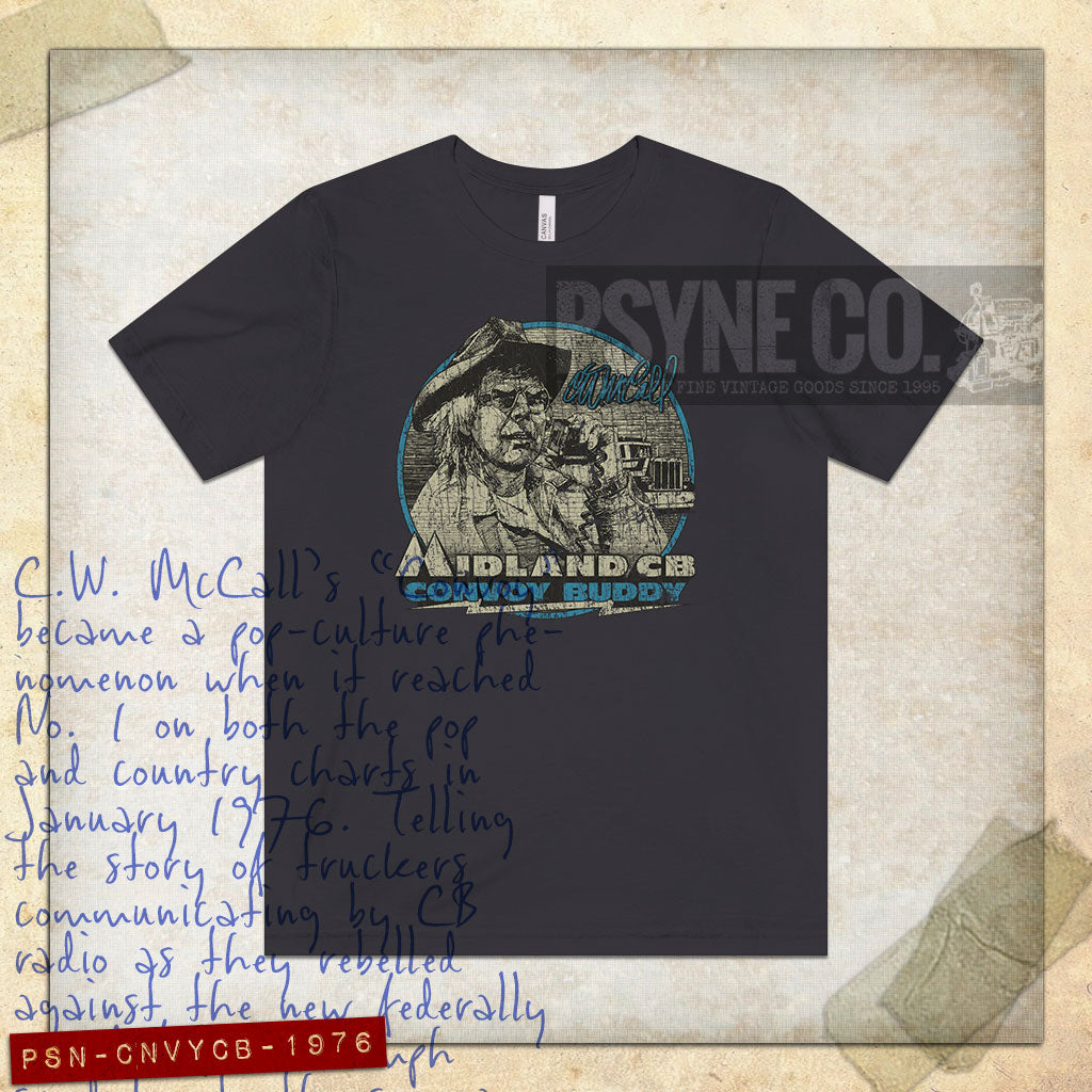 Convoy Buddy CB Radio 1976 Vintage Men's T-Shirt