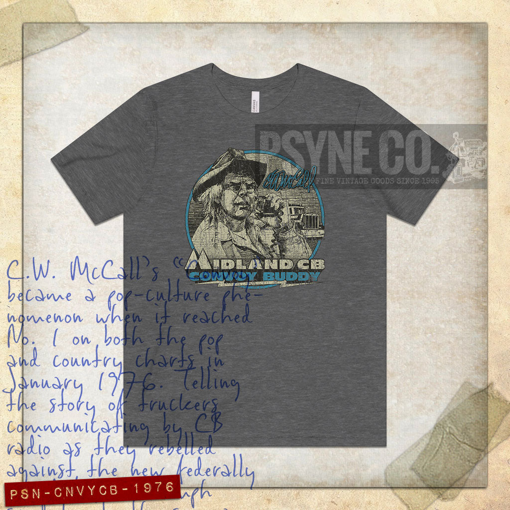 Convoy Buddy CB Radio 1976 Vintage Men's T-Shirt