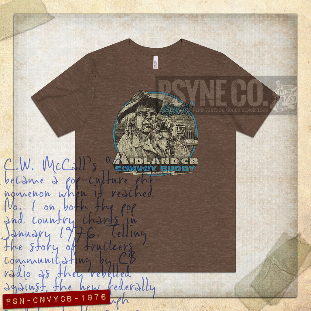 Convoy Buddy CB Radio 1976 Vintage Men's T-Shirt